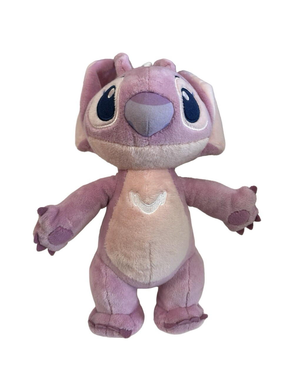 Disney Parks Angel Plush Lilo & Stitch Pink Experiment 624 Heart 9" Toy